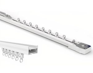 ریل پرده برقی کنار رو