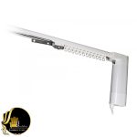 ریل پرده برقی هوشمند کنار رو سفید